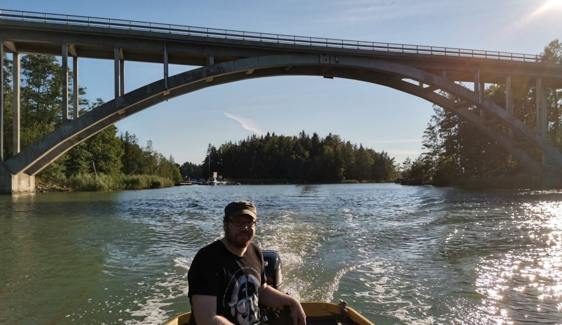 skärgård åka båt
